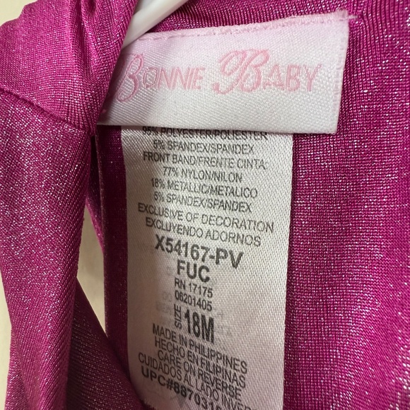 Baby Girl Dress with Diaper Cover, Size 18m - Picture 4 of 6